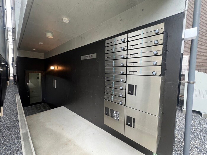 リアン亀有のエントランス部分