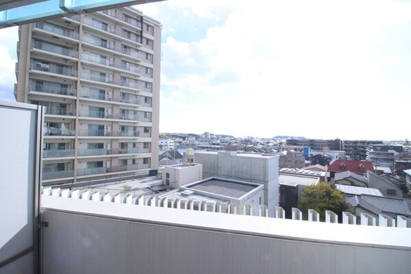 室内からの展望