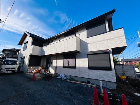 調布市上石原1丁目新築工事外観写真