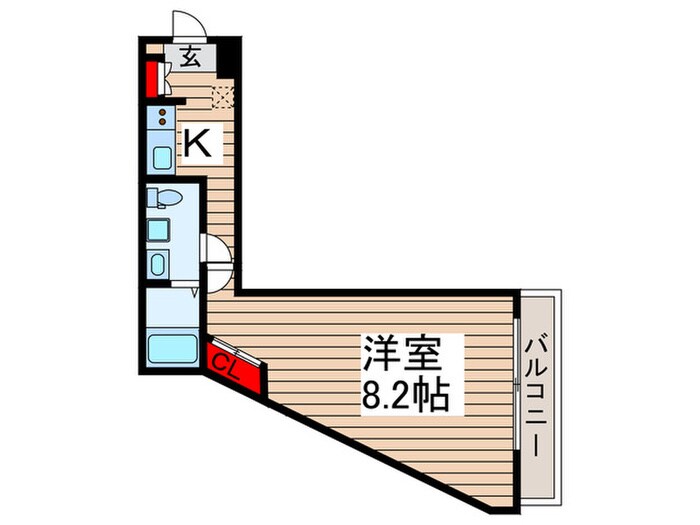 中山パークスイートの間取り図