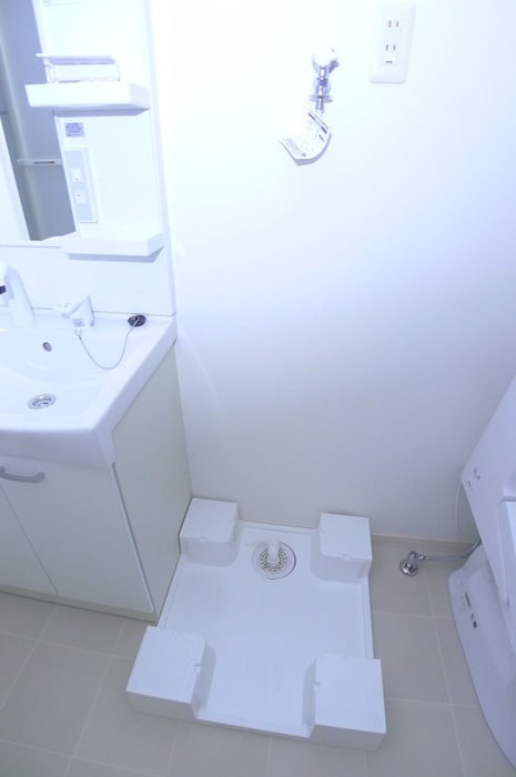 中山パークスイートの洗濯機置場