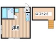 第２枡形ハイムの間取図