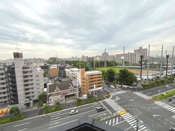 室内からの展望