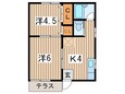パークサイドカワイＡの間取図