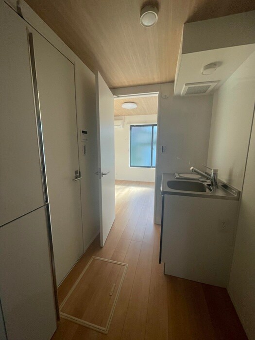 茶花ハイツの廊下