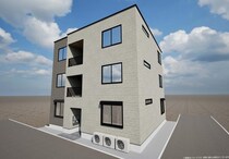 仮）足立区千住龍田町新築工事の外観写真