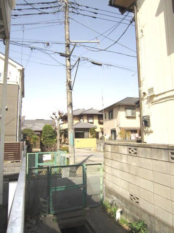 室内からの展望