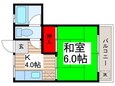 扇荘の間取図