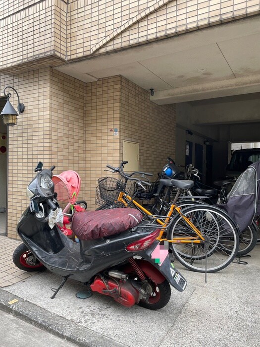 エムエスハイツの駐輪場