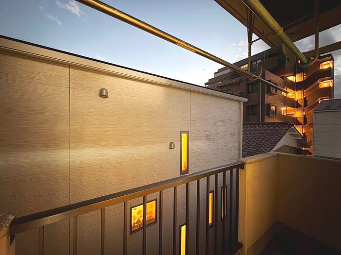 エムエスハイツの室内からの展望