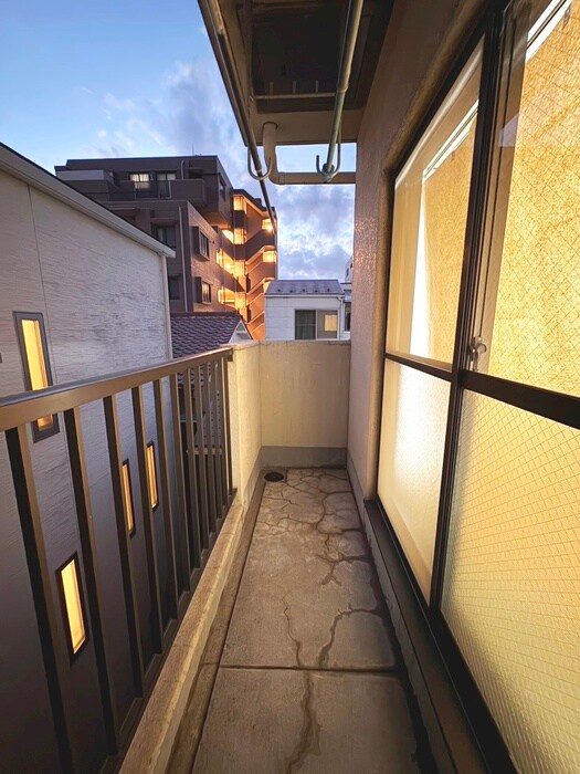 エムエスハイツのベランダ・バルコニー