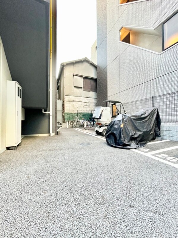 バイク置き場