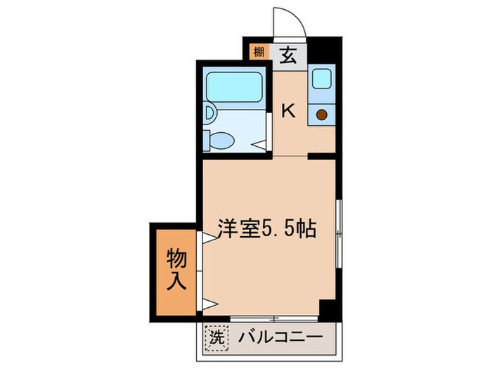 ドムス松宮Ａ棟の間取り図