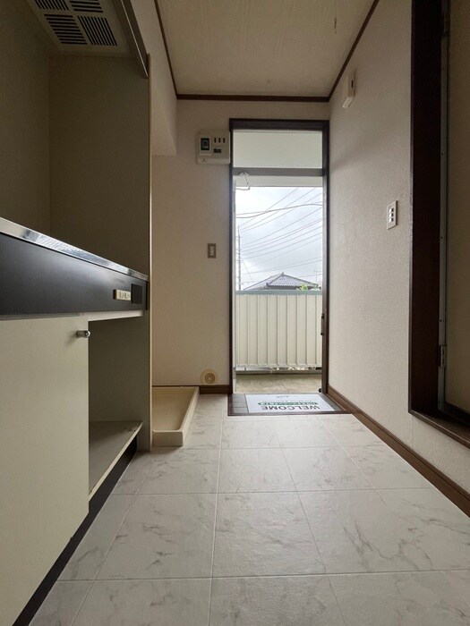 ふじたハイツの廊下