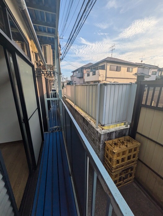 ふじたハイツの室内からの展望