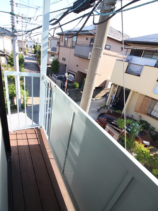 ふじたハイツの室内からの展望