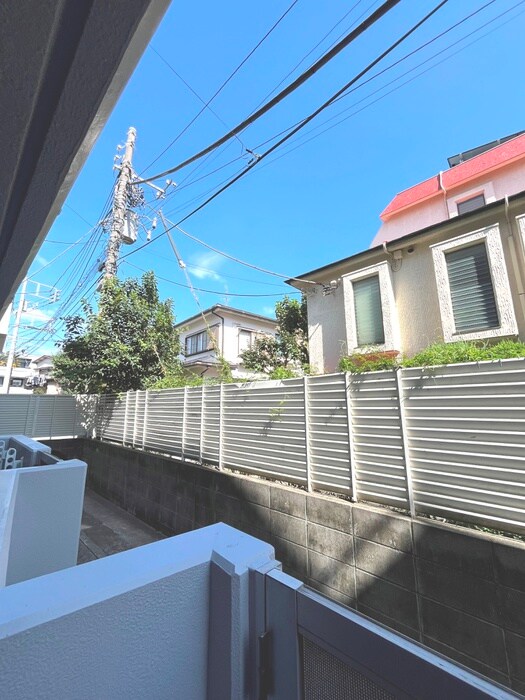 ネオ北千束の室内からの展望