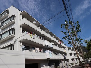 中銀竹の塚マンシオン外観写真