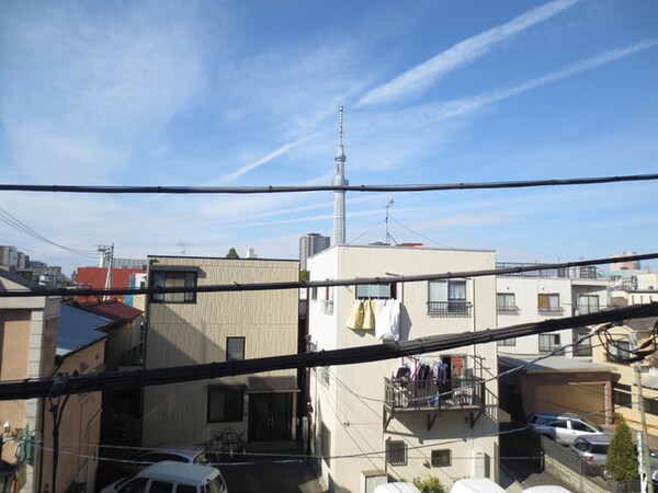 室内からの展望
