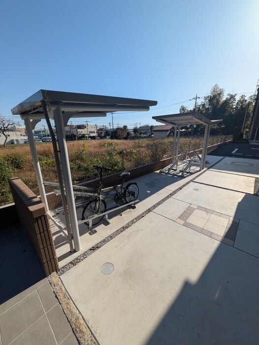 メゾン・シュシュⅡの駐輪場