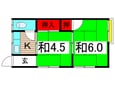 福島荘の間取図