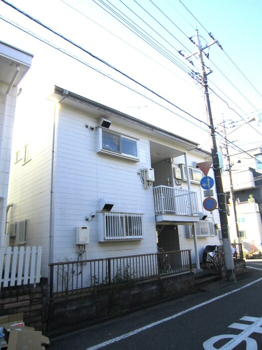 リバーハイツのエントランス部分