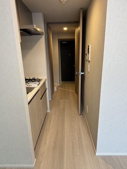 クレストコート町屋の廊下