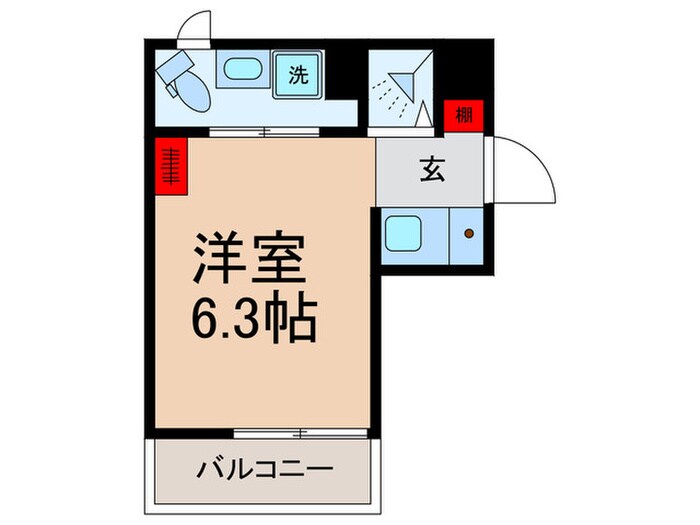 ラ・メゾンデュボヌール新大塚の間取り図