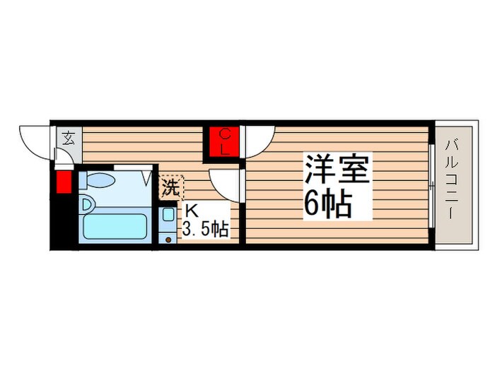 サンライズハイツの間取り図