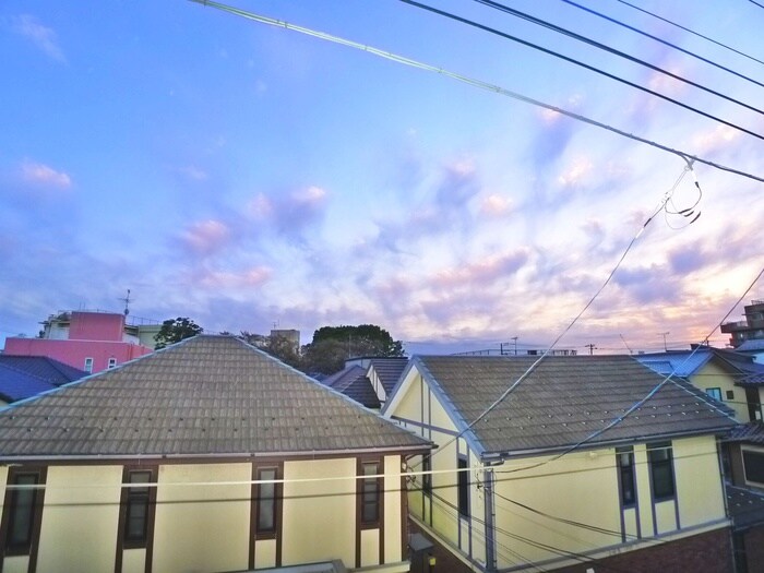 サンライズハイツの室内からの展望