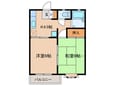 ハイツ五十嵐の間取図