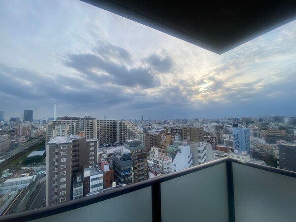 室内からの展望