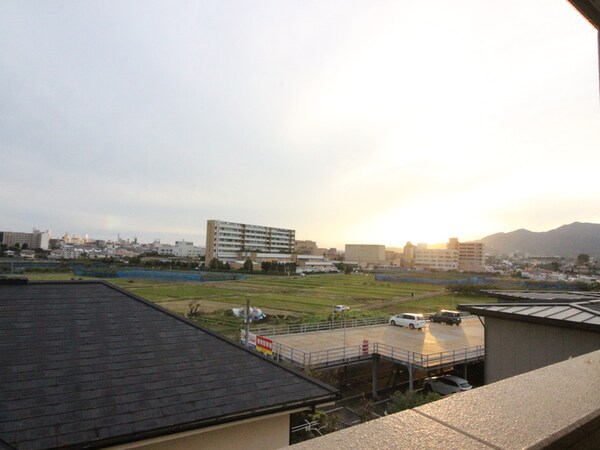 室内からの展望