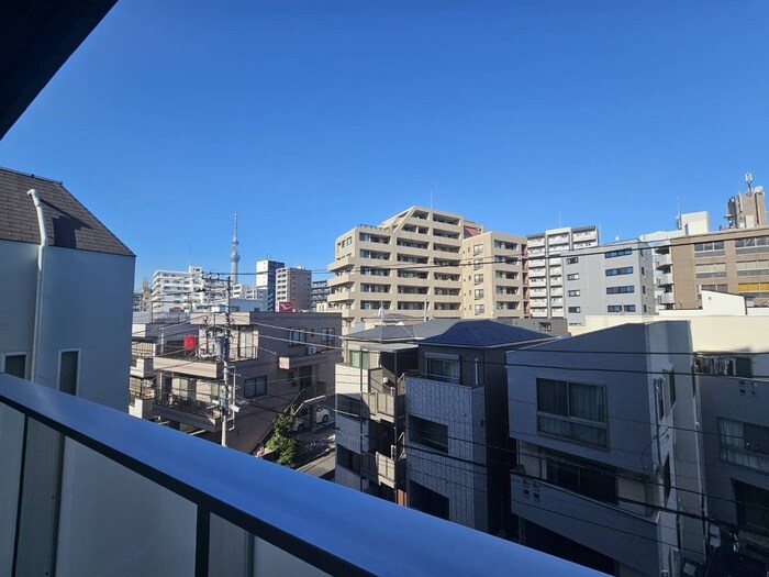 室内からの展望