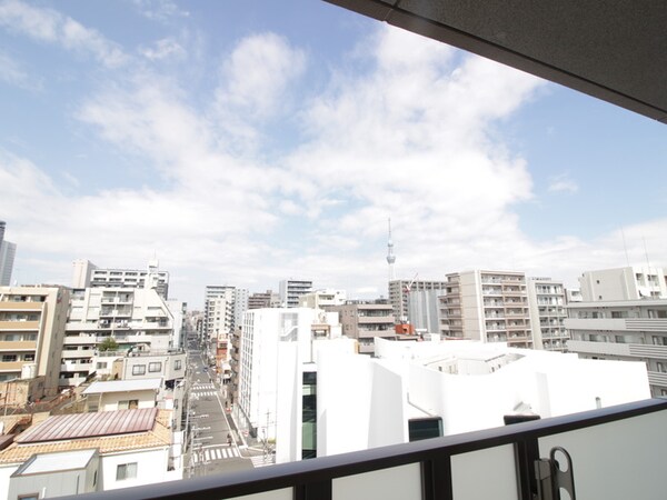室内からの展望