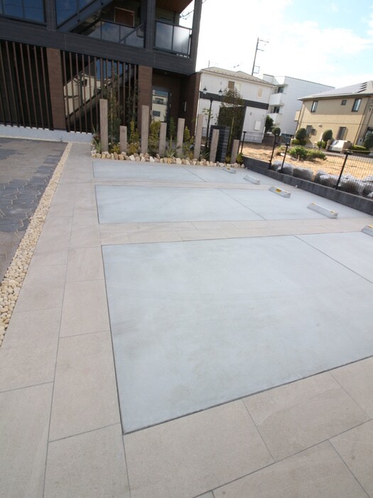 つつじ庵の駐車場