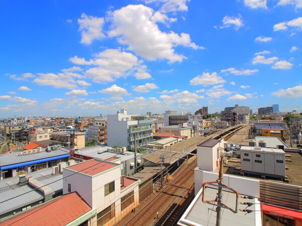 室内からの展望