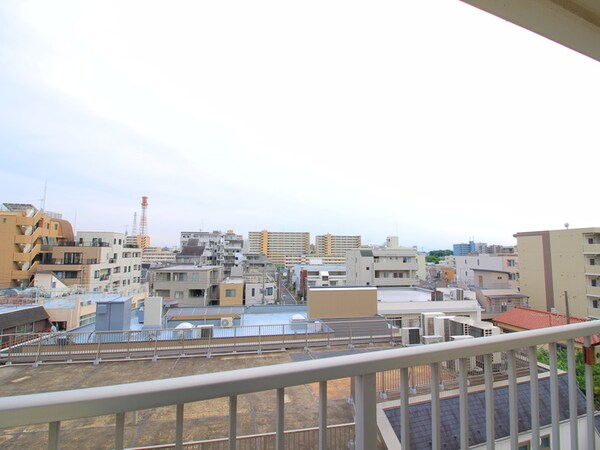 室内からの展望