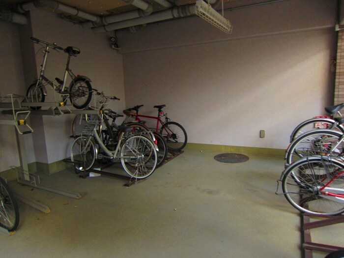 サンライズ中村橋の駐輪場