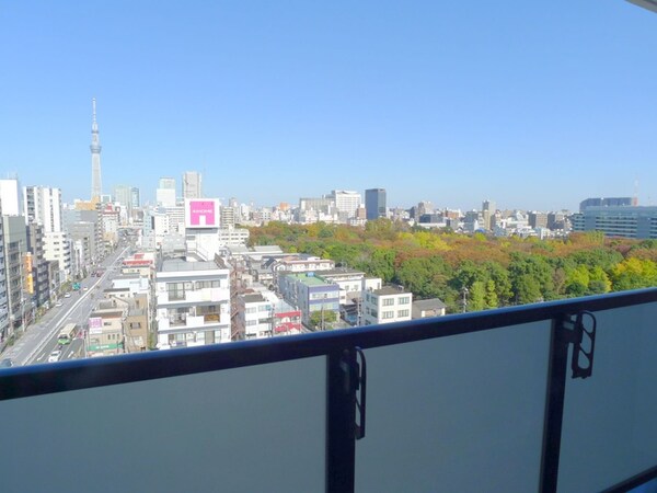 室内からの展望
