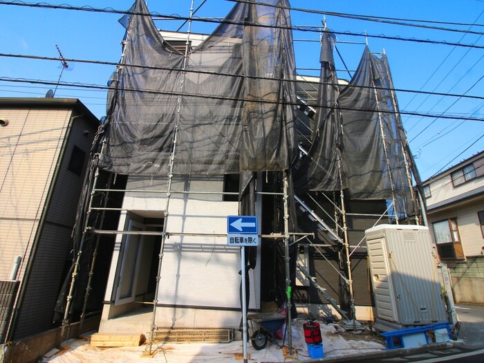 物件外観写真2　(建築中)