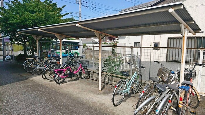 ＮＳビルの駐輪場