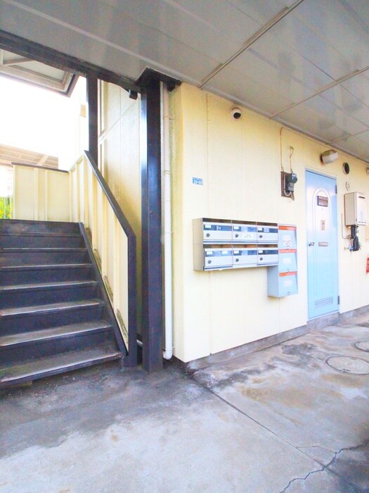 旭ハイツのエントランス部分