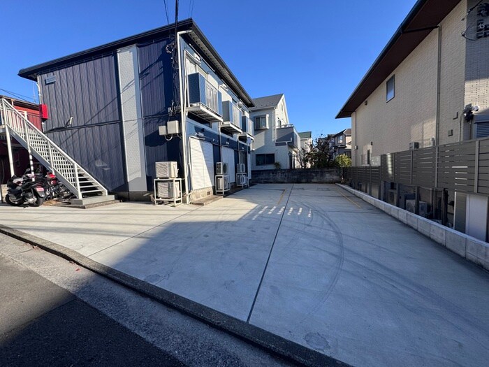 グリーンハイツの駐車場