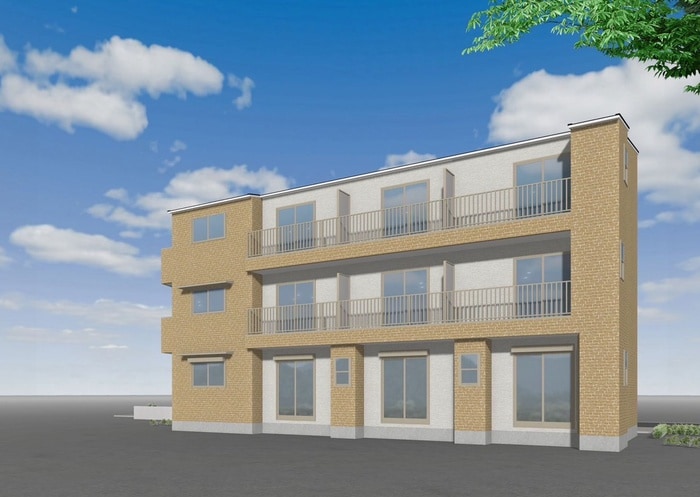 仮）湊町３丁目新築工事の物件外観写真