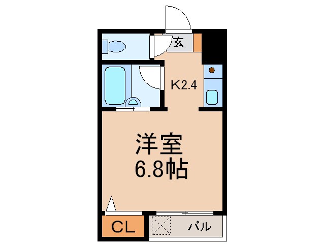 アヴェニ－ル高井戸の間取り図