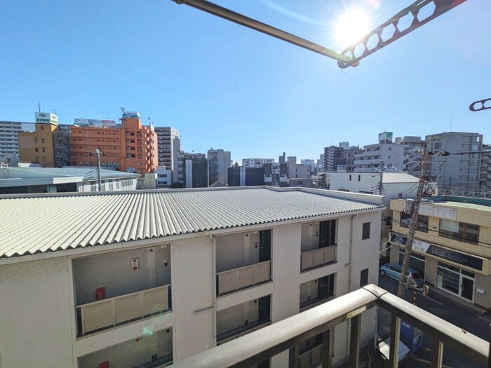 東千葉ハイリビング六番館の室内からの展望