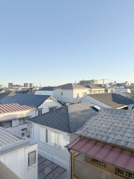 ロイヤルハウスの室内からの展望