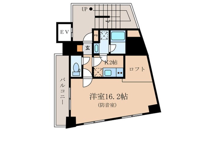 ラシクラスＥＸ東京ベイの間取り図