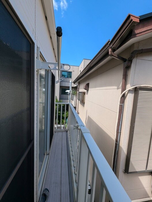 南品川の家のベランダ・バルコニー